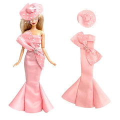 Stylish Mermaid Butterfly Dress for Princess - Perfect for Noble Parties