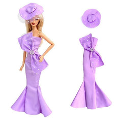Stylish Mermaid Butterfly Dress for Princess - Perfect for Noble Parties