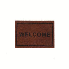 Mini Dollhouse Ground Decoration Rug Welcome Model