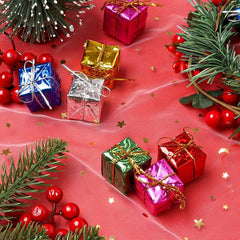 12pcs Small Christmas Ornaments Tree Decorations Party Gift