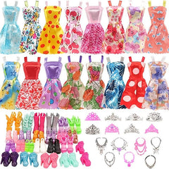 32 Doll Clothes and Accessories Set for 11-Inch Dolls