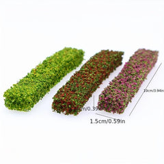 3pcs Doll House Mini Plant Set for Fairy Garden Scene