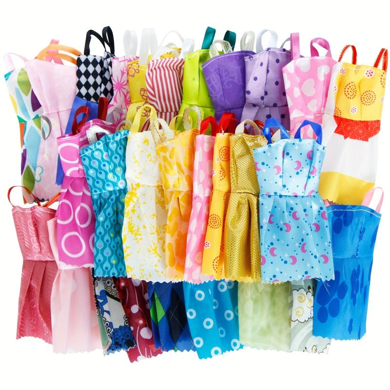 10-Piece Stylish Dress & Accessories Set - Ideal Gift for Girls