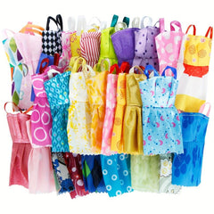 10-Piece Stylish Dress & Accessories Set - Ideal Gift for Girls