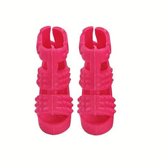 20 Pairs Random Style Doll Shoes Sandals High Heels 11 81inch Dress Up Shoes