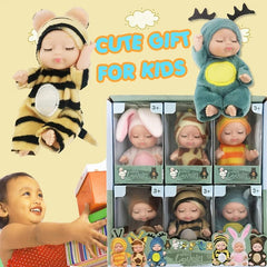 Mini Reborn Baby Doll Washable PVC Material Realistic Baby Doll