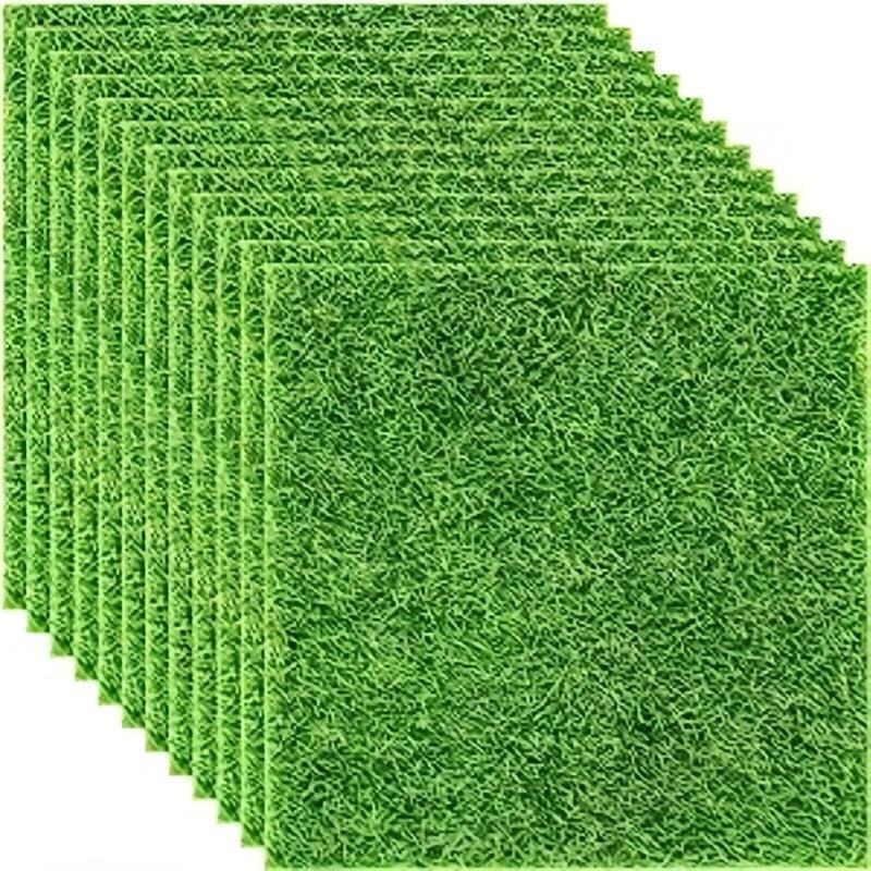 Artificial Grass Lawn Fairy Garden Ornament Dollhouse Decoration