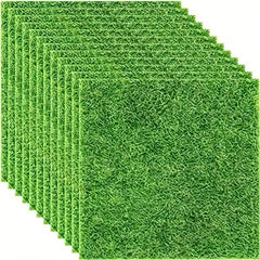Artificial Grass Lawn Fairy Garden Ornament Dollhouse Decoration