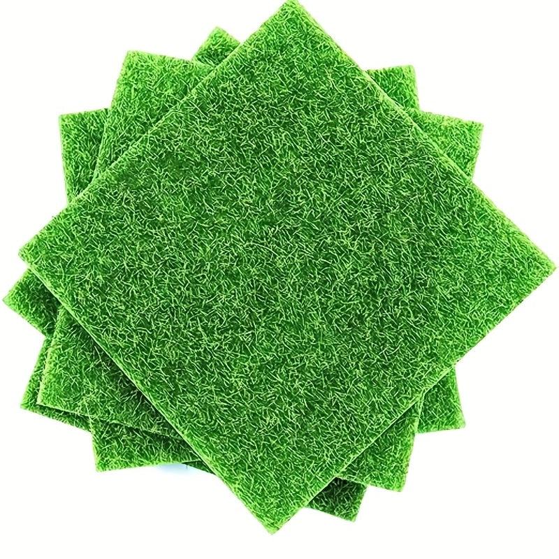 Artificial Grass Lawn Fairy Garden Ornament Dollhouse Decoration
