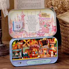DIY Dollhouse Kit with Furniture for Bedroom Decor