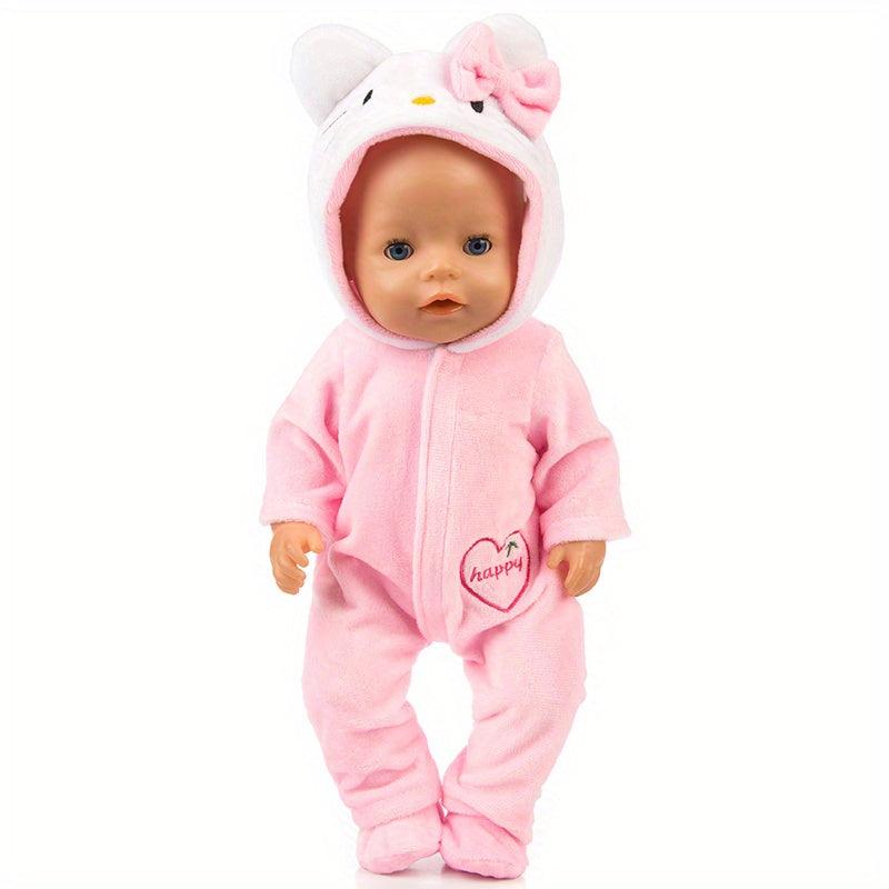 17in Jumpsuit Doll Clothes Compatible with Doll - Doll Not Included