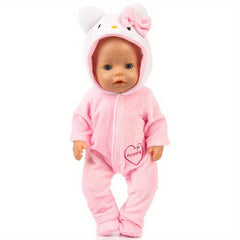 17in Jumpsuit Doll Clothes Compatible with Doll - Doll Not Included