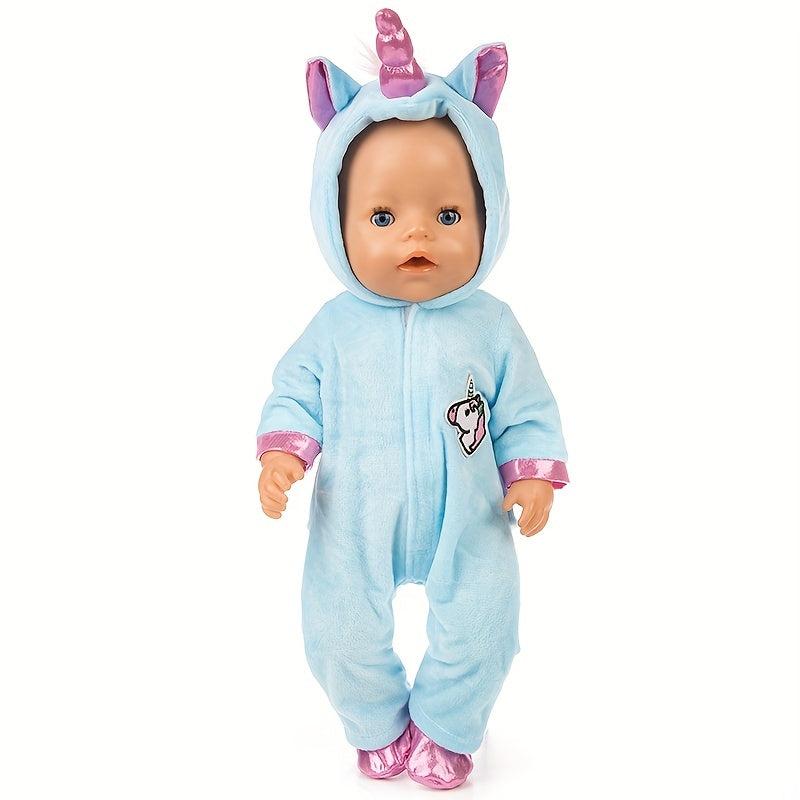 17in Jumpsuit Doll Clothes Compatible with Doll - Doll Not Included