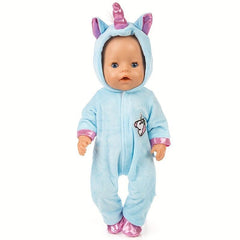 17in Jumpsuit Doll Clothes Compatible with Doll - Doll Not Included