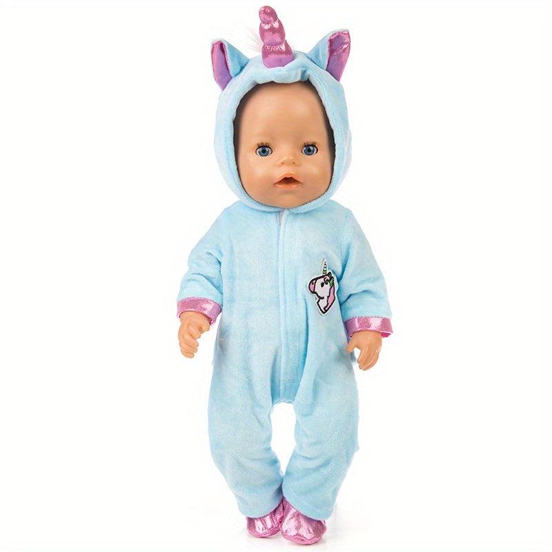 17in Jumpsuit Doll Clothes Compatible with Doll - Doll Not Included