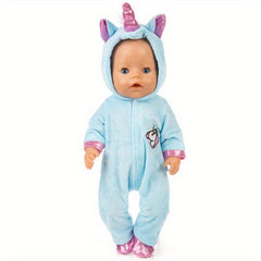 17in Jumpsuit Doll Clothes Compatible with Doll - Doll Not Included