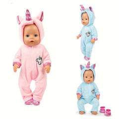 17in Jumpsuit Doll Clothes Compatible with Doll - Doll Not Included