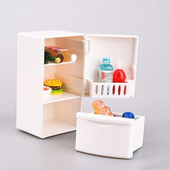 Mini Refrigerator Model Toys Doll House Kitchen Ornaments