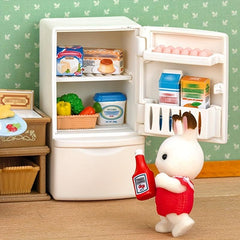 Mini Refrigerator Model Toys Doll House Kitchen Ornaments
