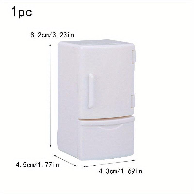 Mini Refrigerator Model Toys Doll House Kitchen Ornaments