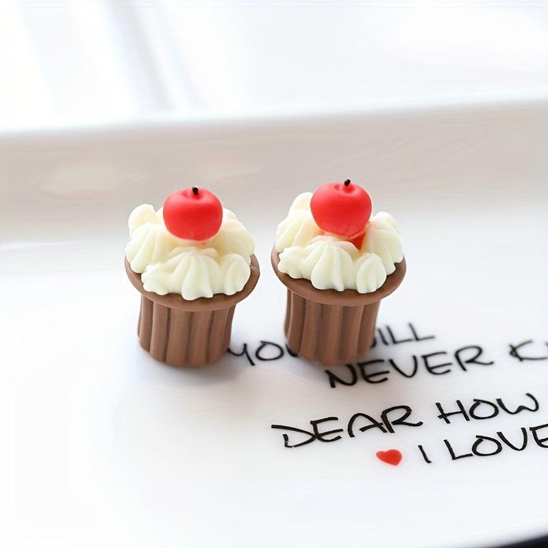11pcs Mixed Resin Dollhouse Kitchen Accessories Create Your Own 3D Cake Decor