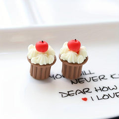 11pcs Mixed Resin Dollhouse Kitchen Accessories Create Your Own 3D Cake Decor