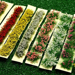 DIY Garden Dollhouse Decoration Flower Landscape Model Field Game Grass