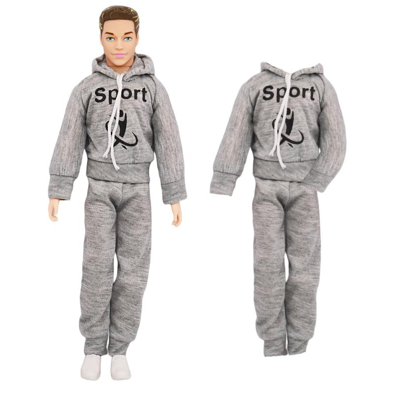 Boy Doll Sports Clothes For 11.8 Inch Dolls Casual Wear Outfits Accessory