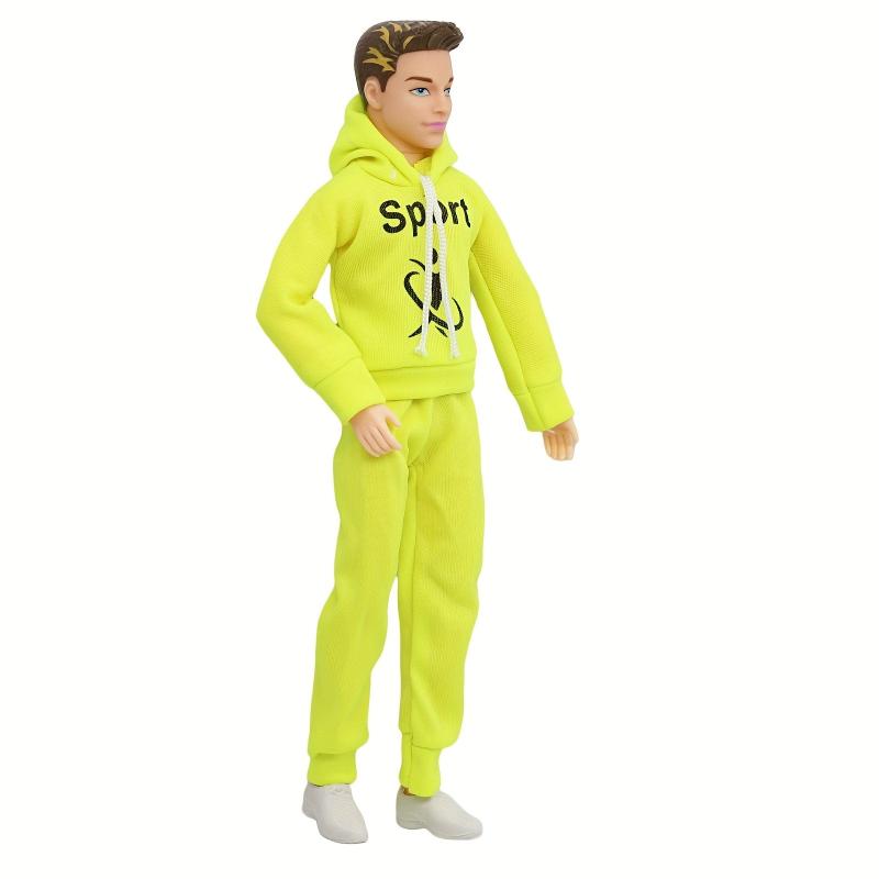 Boy Doll Sports Clothes For 11.8 Inch Dolls Casual Wear Outfits Accessory
