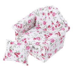 Mini Dollhouse Furniture Sofa for 1:12 Scale Dolls