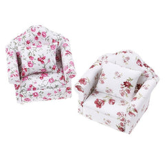 Mini Dollhouse Furniture Sofa for 1:12 Scale Dolls