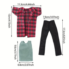 American Male Doll Accessories Casual Doll Clothes Set
