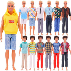 American Male Doll Accessories Casual Doll Clothes Set