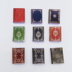 9pcs 1:12 Dollhouse Book Scene Model Toys For Children
