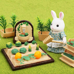 1:12 Mini Forest Family Rabbit Dollhouse Furniture