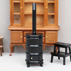 1pc Scale Mini Stove Chimney Model Dollhouse Kitchen Toy