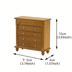 Mini Blank Side Table Cabinet Furniture Model