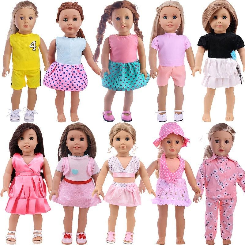 45 Doll Clothing Accessories Dress Suit Pajama Changing Suits 43 Shaff Baby Doll