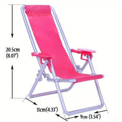 Doll Accessory Beach Chair Toy For 1 6 Dolls