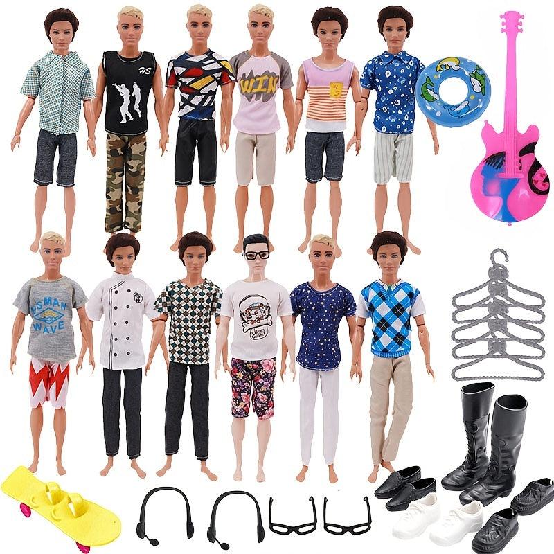 30pcs Doll Accessories Set for 27-11 Inch Boys and Girls Dolls, Random Styles