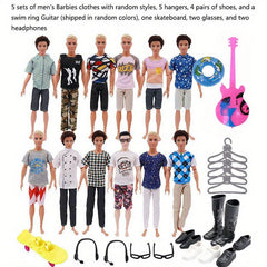 30pcs Doll Accessories Set for 27-11 Inch Boys and Girls Dolls, Random Styles