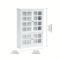 Miniature Dollhouse Furniture Cupboards and Cabinets