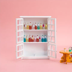 Miniature Dollhouse Furniture Cupboards and Cabinets