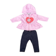 Love Unicorn Sweater for 18 Inch Dolls