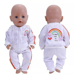 Love Unicorn Sweater for 18 Inch Dolls