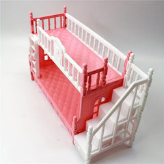 Magical BJD Doll Playhouse with Princess Bed & Stairs