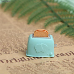 Dollhouse Mini Toaster Toy Kitchen Decoration 19 Set 30MM 0.06-0.1in