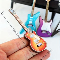 Dollhouse Guitar Toys Musical Instrument Model Decor