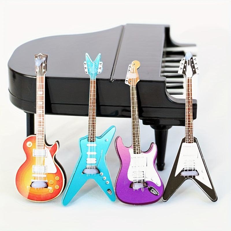 Dollhouse Guitar Toys Musical Instrument Model Decor