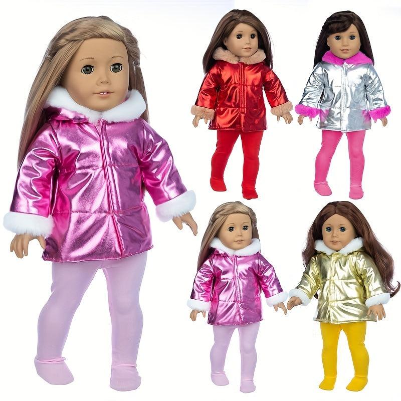 18in Leisure Down Jacket Doll Clothes For Girl Doll